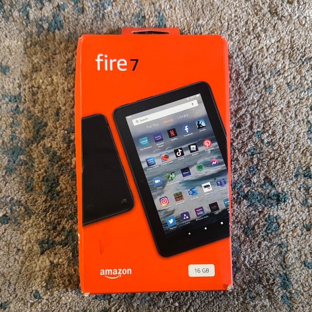 Amazon Kindle Fire 7 Tablet - 16GB - New 2022 Model
